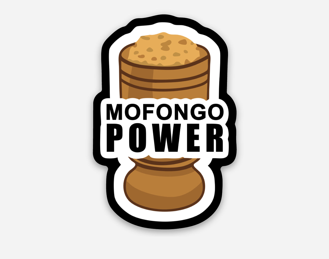 Mofongo Power Sticker